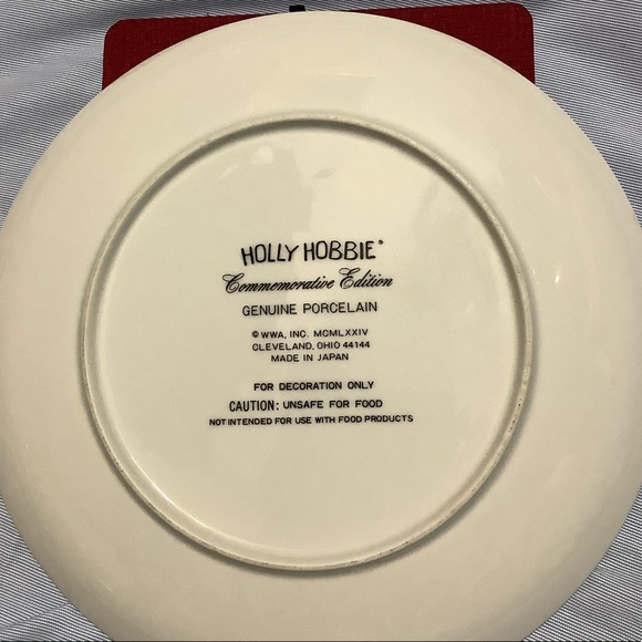 Holly Hobby Commemorative Edition Plate 1974 - Picture 5 of 8